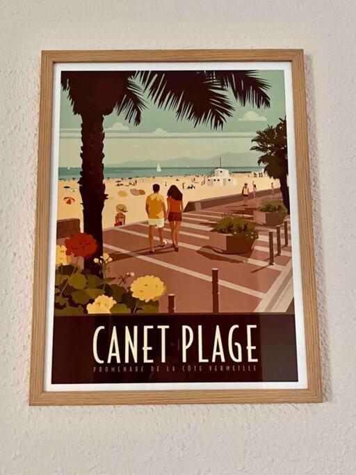 קאנט אן רוסיון Studio Cote Plage Tout Equipe Vue Sur Le Canigou מראה חיצוני תמונה